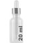 20 cc Şeffaf Damlalık Metal Gümüş Sızdırmaz Kapaklı 20 ml Dropper Cam Serum Şişesi 1 Adet 1