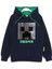 Creeper Baskılı Renk Değiştiren Pul Payetli Çocuk Kapşonlu Sweatshirt 2