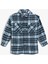 Erkek Çocuk Ekose Oduncu Gömlek Uzun Kollu Çift Cepli 1