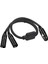 3 Pin Xlr Fiş Y Splitter Kablo Adaptörü Kablosu (Yurt Dışından) 2