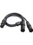 3 Pin Xlr Fiş Y Splitter Kablo Adaptörü Kablosu (Yurt Dışından) 3
