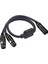 3 Pin Xlr Mikrofon Kablosu Ses Siyah (Yurt Dışından) 2