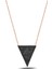 Siyah Üçgen Kolye 1