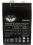 Hhm - Pi-Es 6V4AH/20HR Valve Regulated Rechargeable Battery 6 Volt 4 Amper Bakımsız Kuru Akü 6V 4AH Akü 1