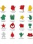 Yılbaşı Temalı Sticker 256 Adet (Yurt Dışından) 4