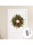 Akçaağaç Yaprağı Noel Çelenk Ön Kapı Dekor (Yurt Dışından) 5
