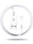 Qc3.0 Çift USB Araç Şarj + 8 Pin Hızlı Şarj Hattı Araç Şarj Seti-Beyaz (Yurt Dışından) 3