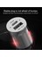 Pd USB Hızlı Araba Şarj Ikili LED Göstergesi-Gümüş (Yurt Dışından) 4