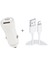 P21 Pd 20W 18 W USB Hızlı Araç Şarj USB ile 8 Pin Veri Kablosu Seti-Beyaz (Yurt Dışından) 1