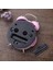 2 Adet Yaratıcı Karikatür Baykuş Süper Yüzük Metal Çan Çalar Saat-Pembe (Yurt Dışından) 2