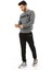 173624 M Graphic Crew Erkek Sweatshirt 2