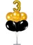 Gold/siyah Renk 3 Yaş Balon Standı 1
