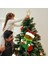 F Fityle Klasik Noel Çorap Asılı Süsler Noel Tatil Partisi Dekor Elk (Yurt Dışından) 4