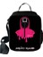 Squid Oyunu Çocuk Polyester Öğle Yemeği Çantası Yaratıcı Bento Çantası 1