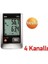 176T4 Sıcaklık Kayıt Cihazı 4 Kanallı 1