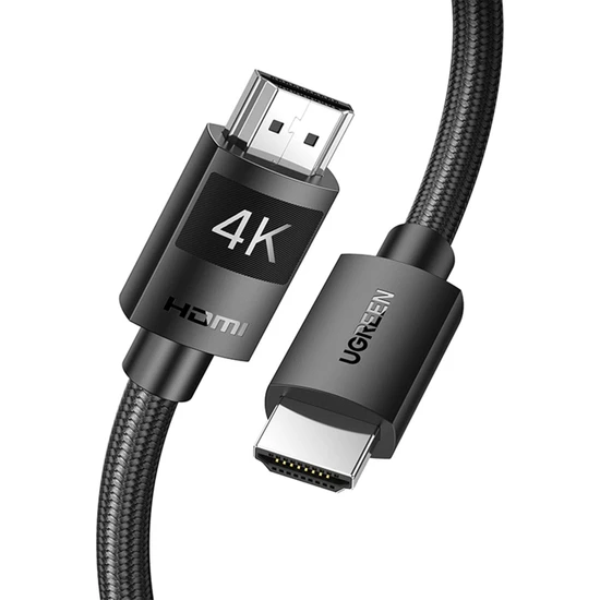 Ugreen Örgülü HDMI 2.0 4K 60Hz Görüntü Aktarım Kablosu 1m