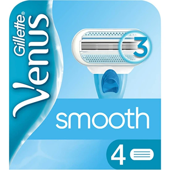 Gillette Venus Yedek Kadın Tıraş Bıçağı 4'lü Kategori Tıraş Bıçağı