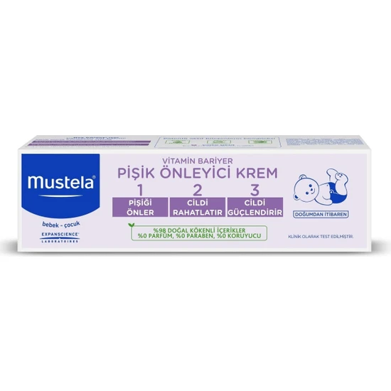 Mustela Vitamin Barrier 1-2-3 Cream 50ML