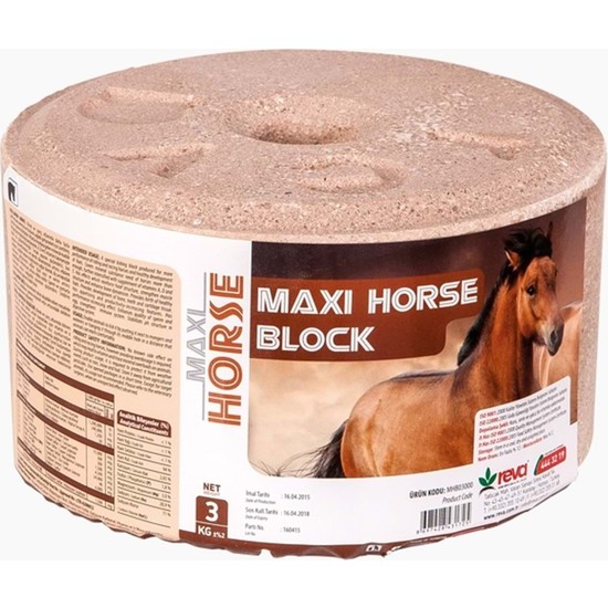 Reva Maxi Horse Block 3kg Vitamin Mineral At Yalama Taşı Fiyatı