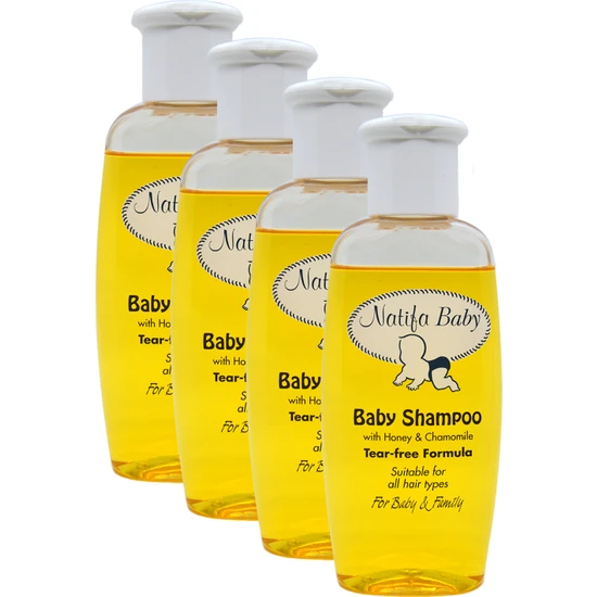 Natifa Baby Bebek Şampuanı 200 ml 4 Adet
