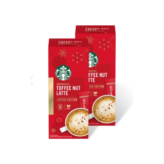 Starbucks Toffee Nut Latte Kahve Karışımı 8X21.5 gr
