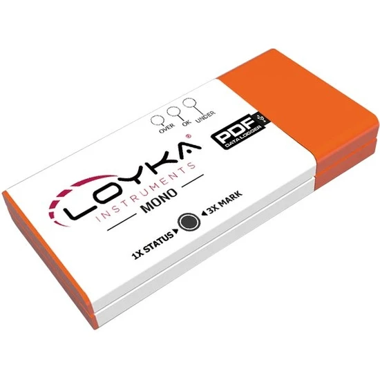 Loyka Mono Tek Kullanımlık Sıcaklık Kayıt Cihazı