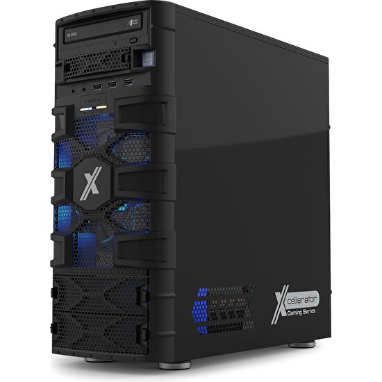 Exper Flex Xcellerator XC107B Intel Core i3 10100 8GB 240GB SSD Freedos Masaüstü Bilgisayar