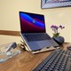 Vigo Wood Ahşap Taşınabilir Laptop Standı, Notebook Laptop Yükseltici