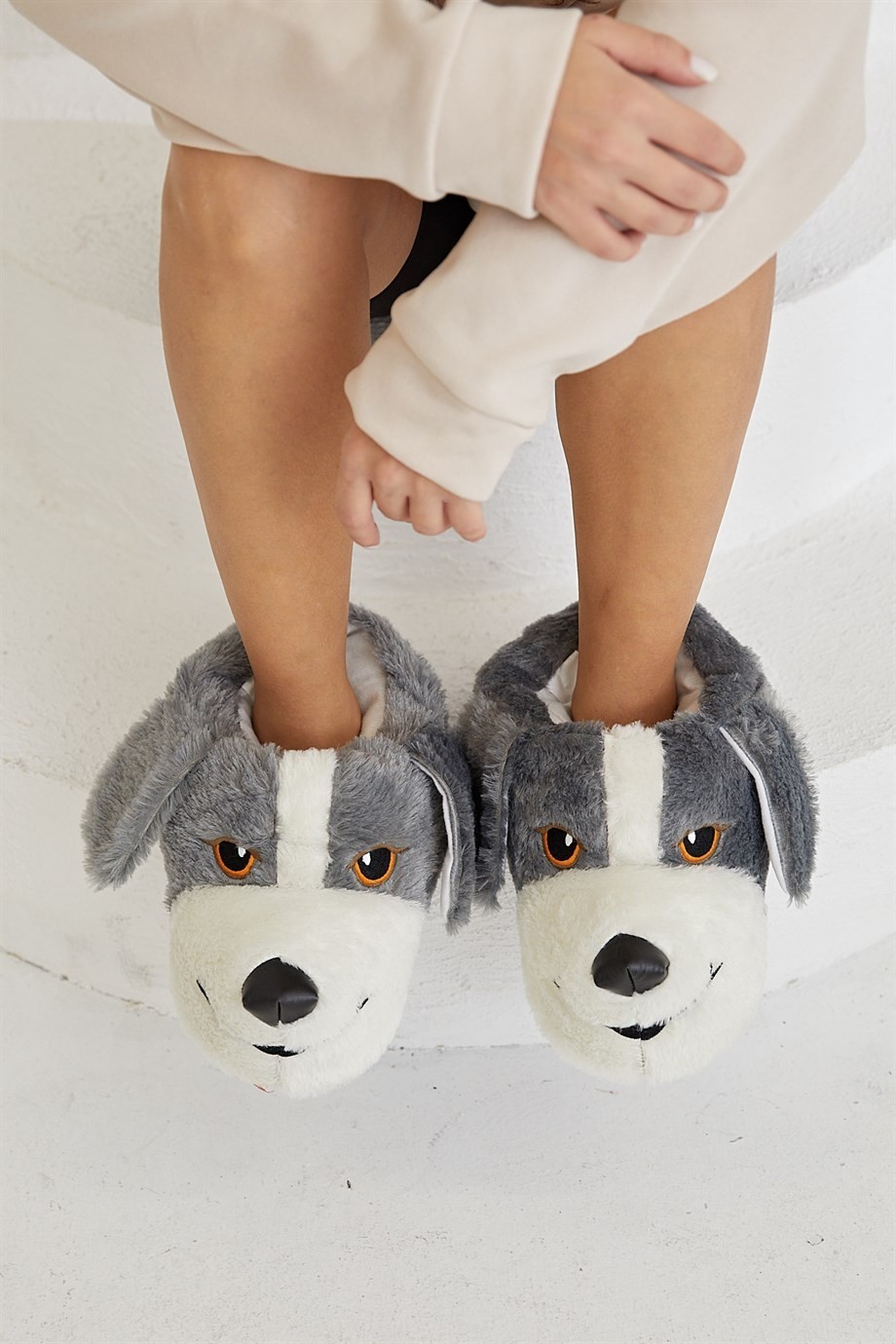 Laydimo Köpek Figürlü Panduf görsel 6