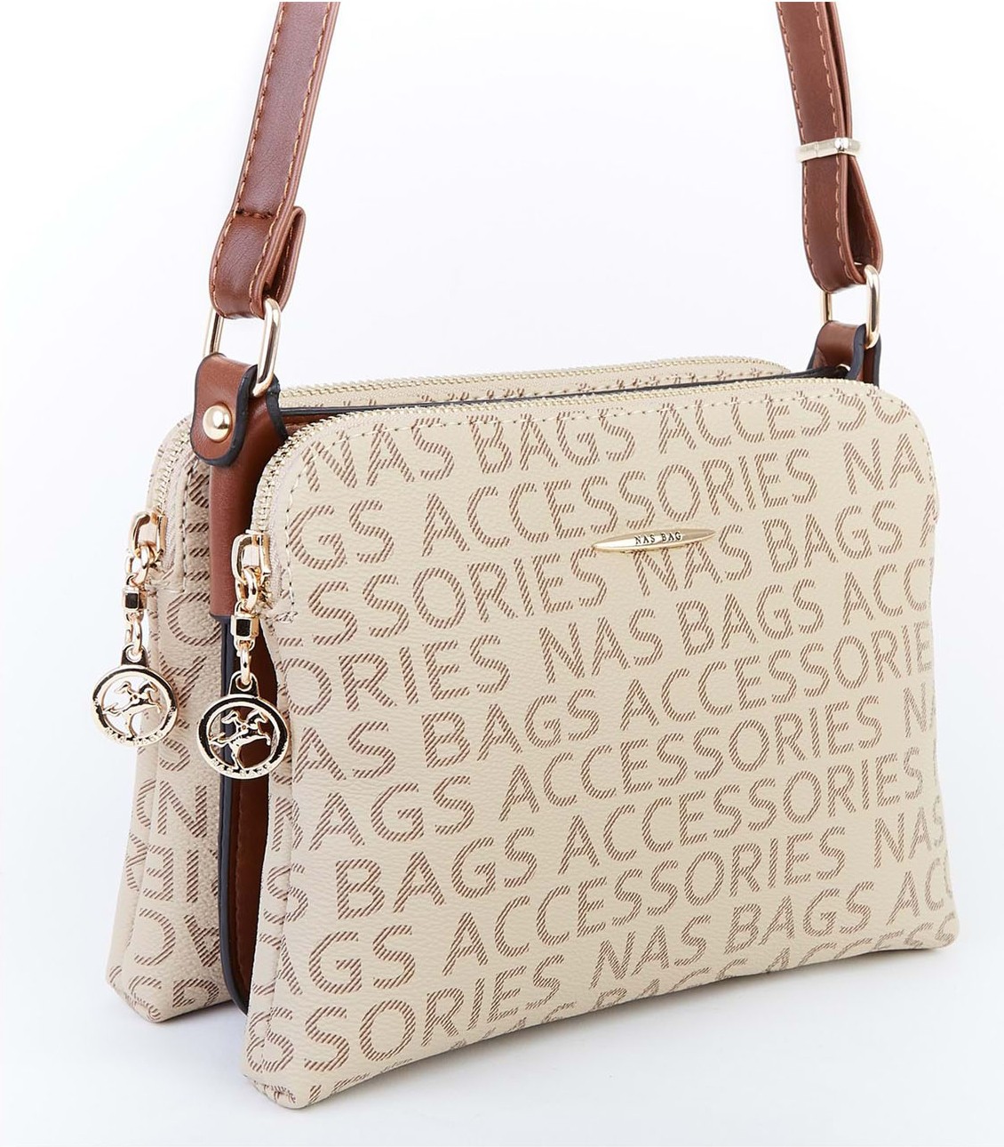 Nas Bag Byhakan NS-1040 Yazılı Desen görsel 3