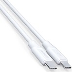 Syrox PD25TK Type-C To Type-C Pd 25W Hızlı Data/şarj Kablosu 1mt Beyaz (Her İki Ucu da Type-C Dir)