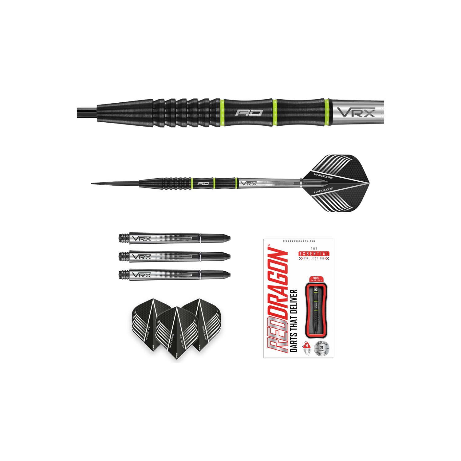 Set Freccette In Tungsteno Al 90%, Color Oro, Pesi 22g 24g - Foto 6