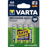 Varta Şarj Edilebilir Kalem Pil AA 2100 Mah 2'li 56706101402