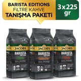 Jacobs Barista Editions Filtre Kahve Tanışma Paketi 225 gr x 3 Adet