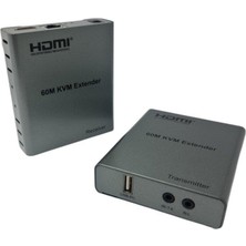 Electroon 60METRE Hdmı+Usb+Ir To Cat6 Kvm Extender