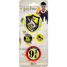 Gifi Harry Potter Hufflepuff Rozet 4 Adet