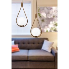 Begüsa Damla 2'li Eskitme Beyaz Glop Cam