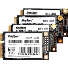 Kingspec Msata Mını Pcı-E 128G Mlc Dijital Flash SSD (Yurt Dışından)