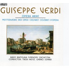 Tuna Müzik CD - Guiseppe Verdi Opera Arias