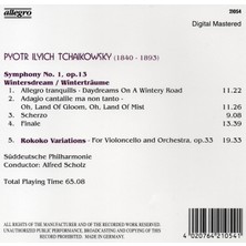 Tuna Müzik CD - Pyotr İlyich Tchaikovsky Sympony No. 1