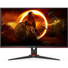 Aoc 23.8" 24G2SU/BK 1ms 165HZ HDMI Dp Monitör