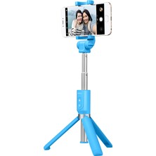 Meizu Bluetooth Kablosuz Selfie Çubuğu Mavi (Yurt Dışından)