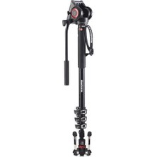 Manfrotto MVMXPRO500A Fluid Video Monopod With 500 Head