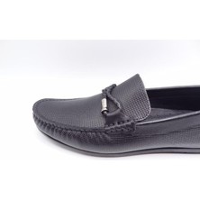 Güvener King Shoes 211 Siyah Yazlık Erkek Ayakkabı