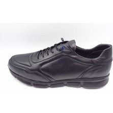 King Shoes Büyük Numara Spor Erkek Ayakkabı TRD4378 Siyah