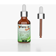 Feroxit Egg Mix Kuş Vitamini (ÜREME KANALLARINI ÇALIŞTIRIR Yumurta sayısını Artırır TÜM KANATLI TÜRLERİ İÇİN KULLANILIR) 50 ml