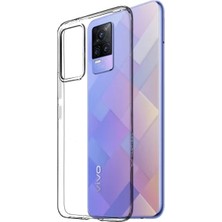 Microcase Vivo Y73 2021 0.2 mm Ultra Ince Soft Silikon Kılıf - Şeffaf