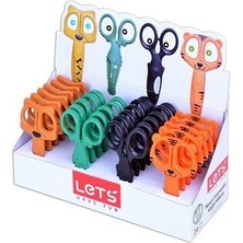 Let's Lets Okul Makası Ergonomik Tutuş