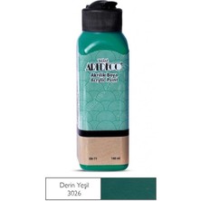 Artdeco Akrilik Boya 140 ml Derin Yeşil 3026