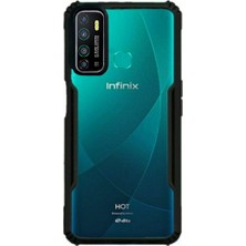 Microcase Infinix Note 7 Lite Airbag Serisi Darbeye Dayanıklı Köşe Korumalı Kılıf